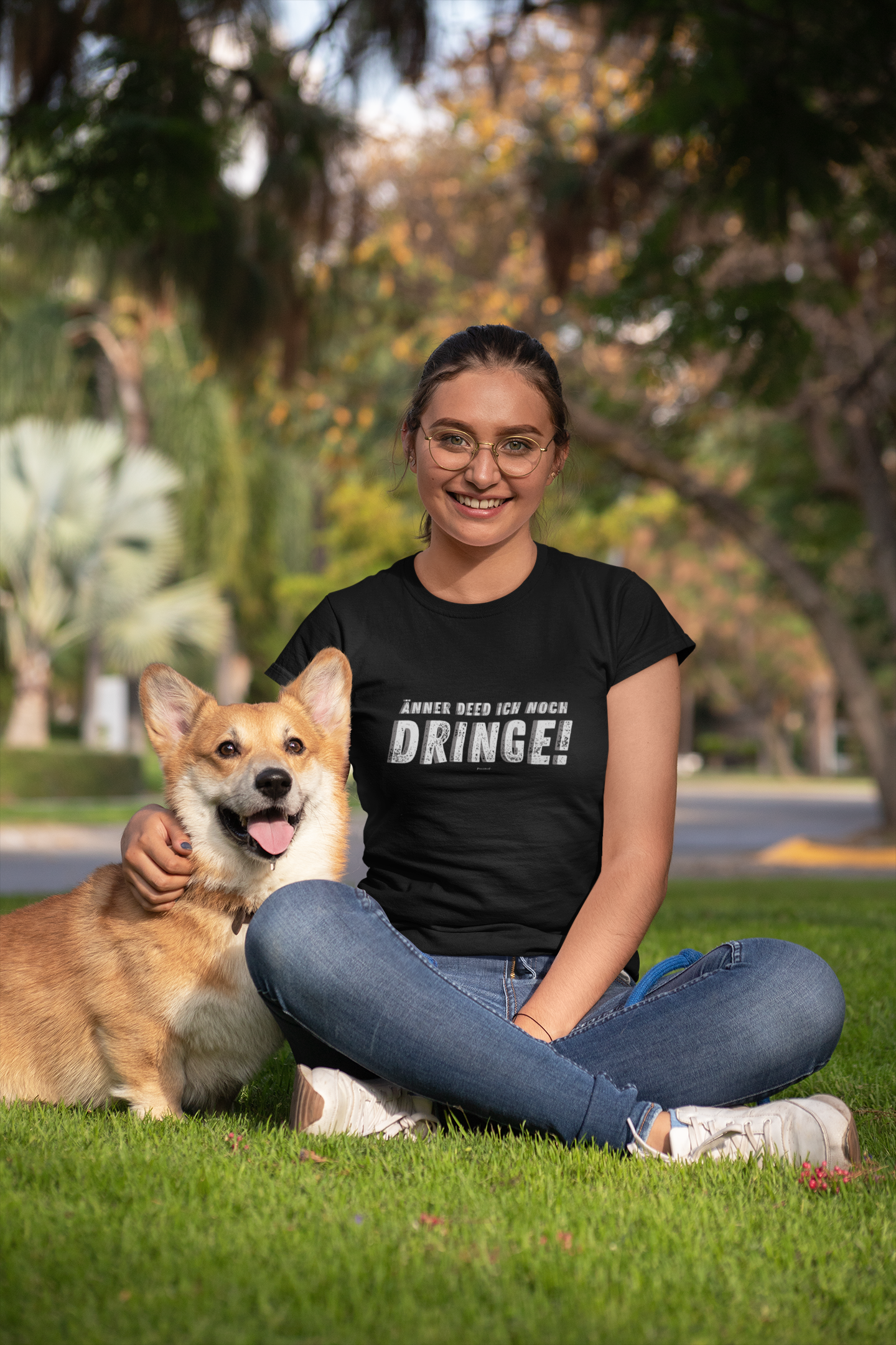 Damen T-Shirt "Änner det ich noch dringe"
