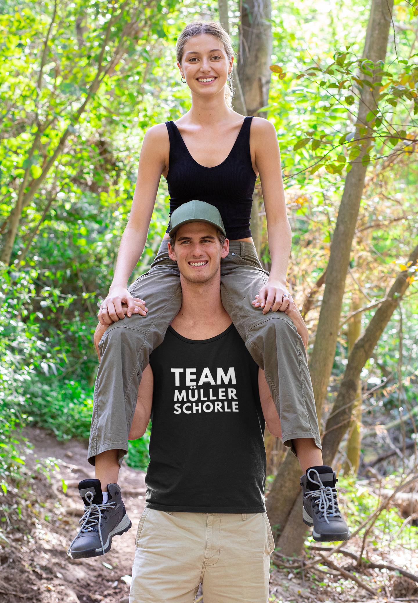 Herren Basic Tank Top "Team Müller Schorle"