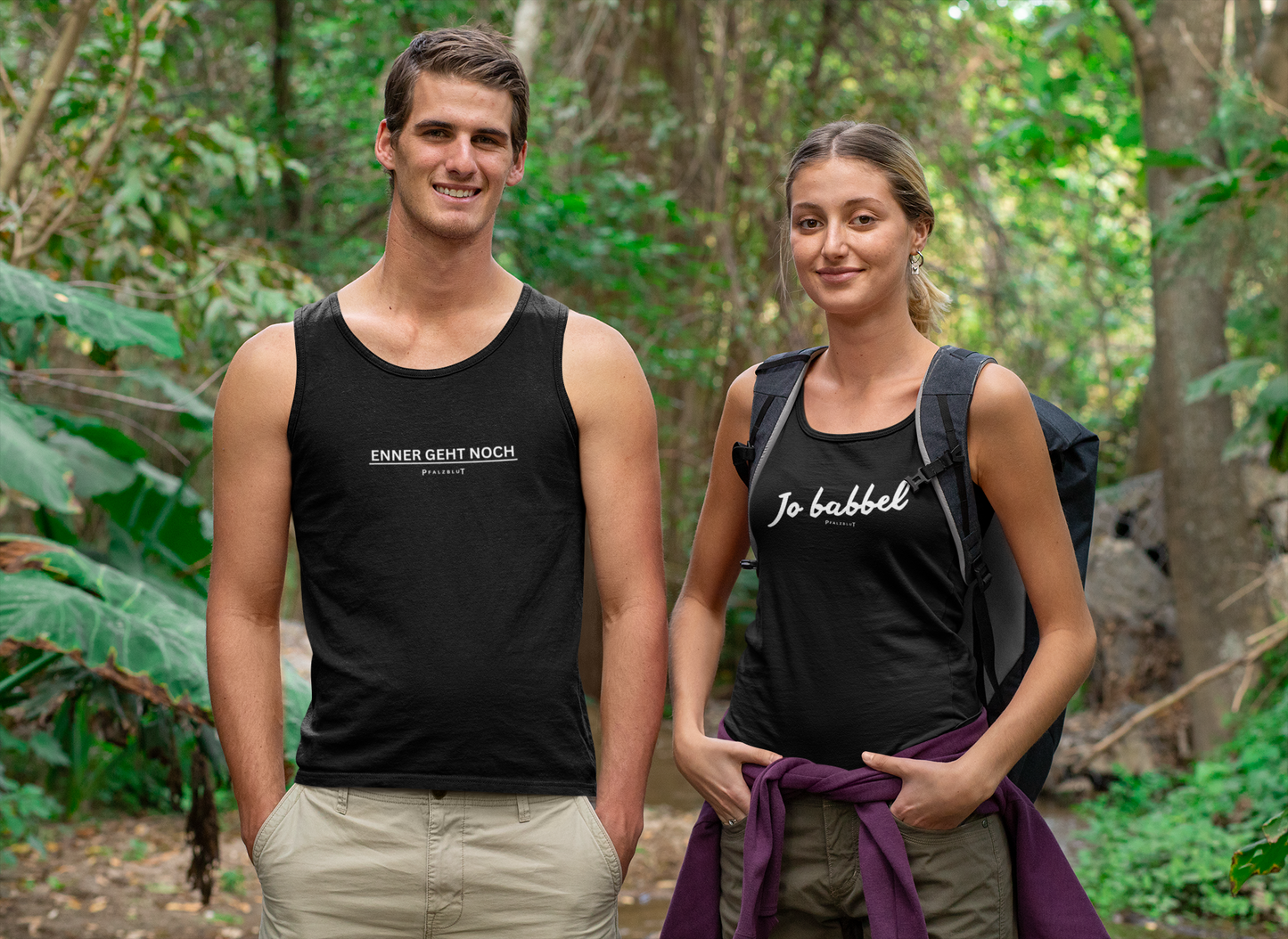 Herren Basic Tank Top "Enner geht noch"