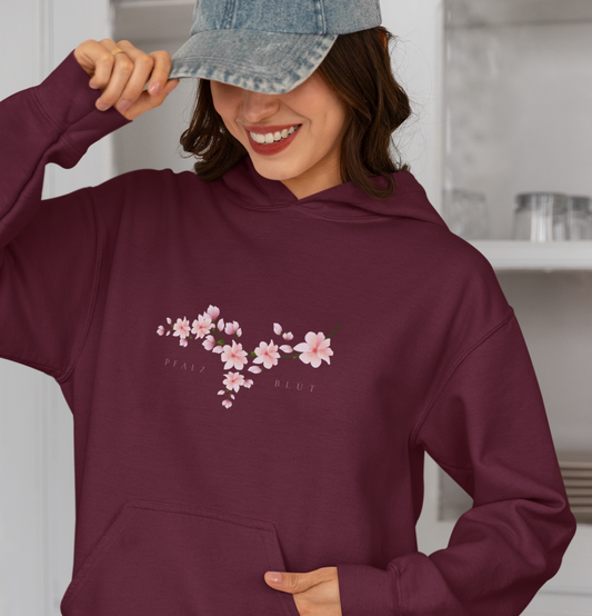 Damen Hoodie Pfalzblut Mandelblüte