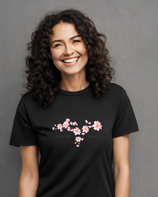 Damen Shirt Pfalzblut Mandelblüte