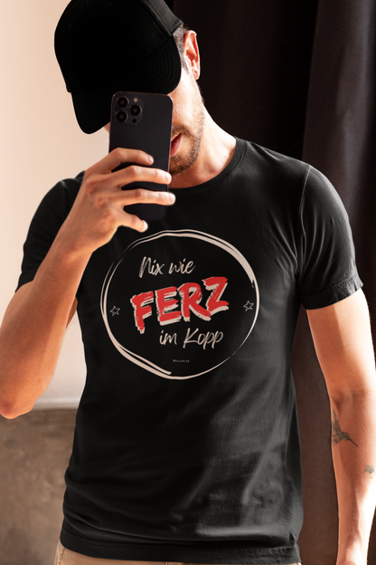 Herren T-Shirt "Nix wie Ferz im Kopp"