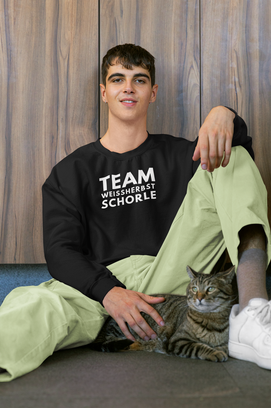 Herren Sweatshirt "Team Weissherbst Schorle"