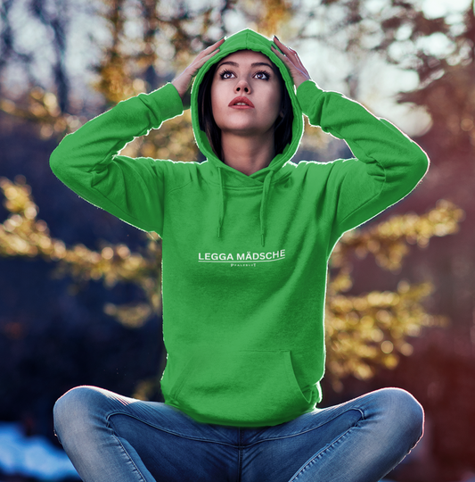 Pfalzblut Hoodie " Legga Mädsche" grün