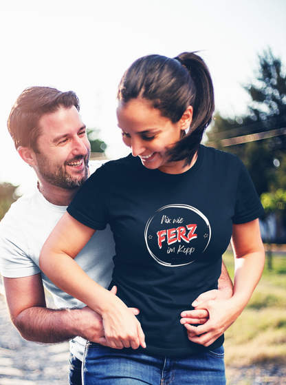 Damen T-Shirt "Nix wie Ferz im Kopp"