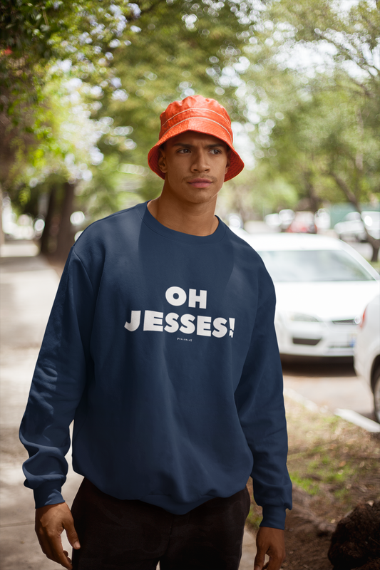 Herren Sweatshirt "Oh jesses"