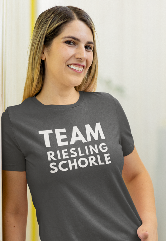 Damen T-Shirt "Team Riesling Schorle"