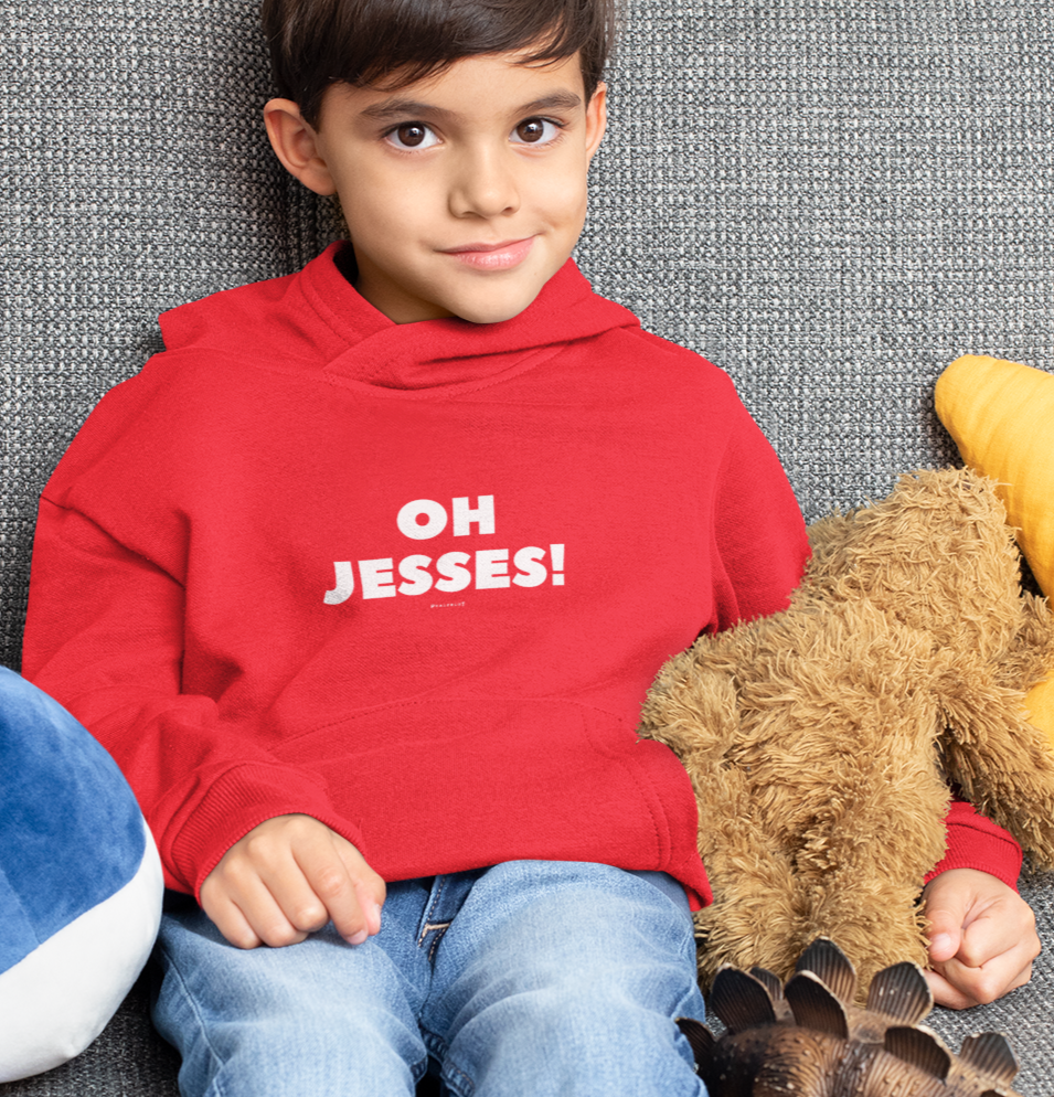 Kinder Premium Bio Hoodie "Oh jesses"