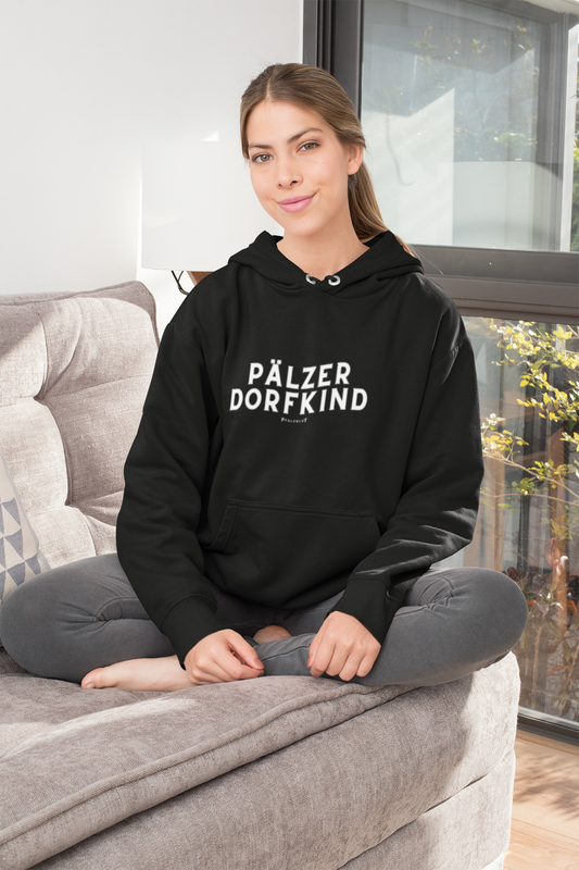 Damen Hoodie "Pälzer Dorfkind"