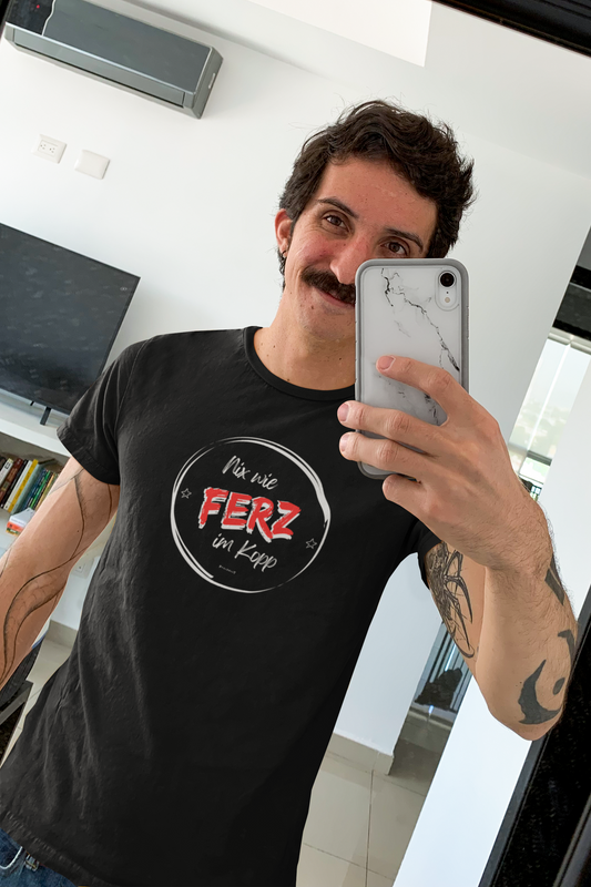 Herren T-Shirt "Nix wie Ferz im Kopp"