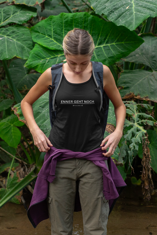 Damen Basic Tank Top "Enner geht noch"